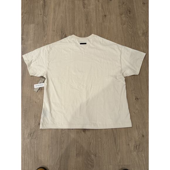 New FOG ESSENTIALS Fear of God oversized Shell Crew Neck T-Shirt Large - Picture 7 of 9